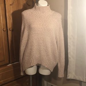 Cynthia Rowley - pink turtleneck sweater